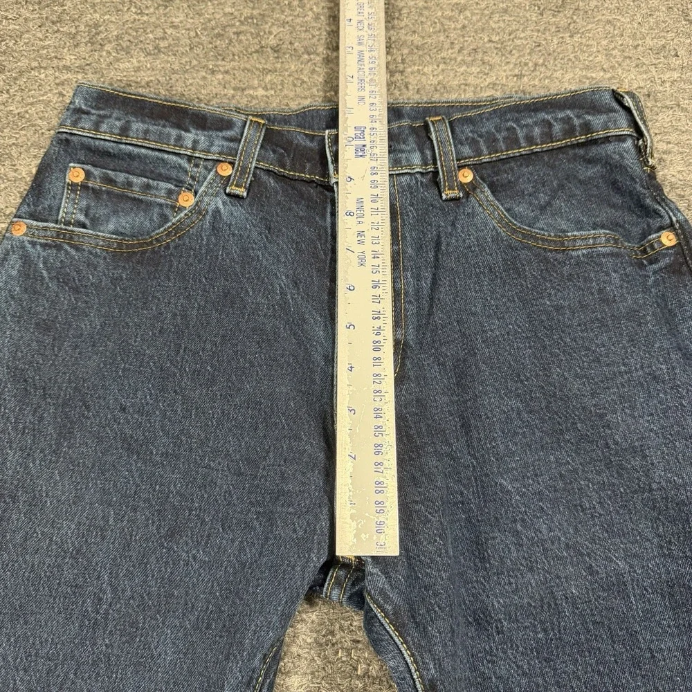 Levis Premium 517 Jeans Men 30x30 Blue Bootcut Medium Wash Demin Cotton Ranch